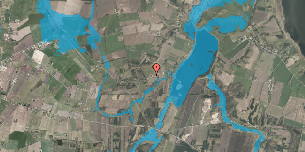 Oversvømmelsesrisiko fra vandløb på Ørumvej 7, 7840 Højslev