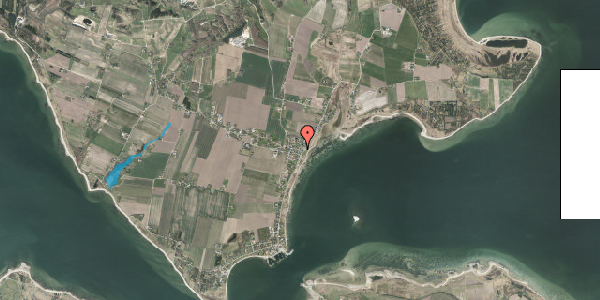 Oversvømmelsesrisiko fra vandløb på Nederby 6, 7884 Fur