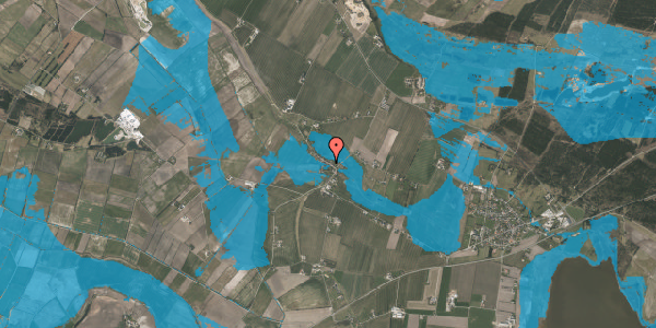 Oversvømmelsesrisiko fra vandløb på Hunstrupvej 80, 7700 Thisted