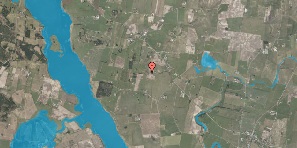 Oversvømmelsesrisiko fra vandløb på Legindvej 57, 7752 Snedsted