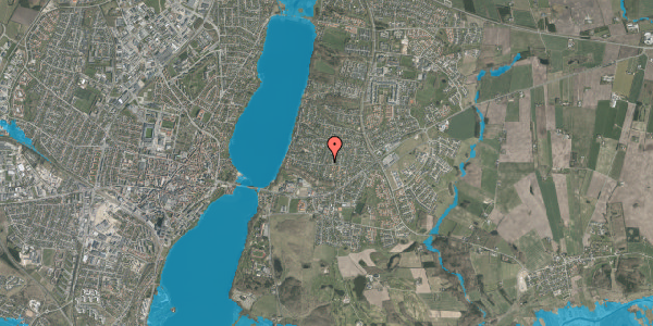 Oversvømmelsesrisiko fra vandløb på Amtmandshøjen 2, 8800 Viborg