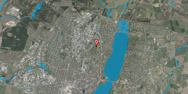 Oversvømmelsesrisiko fra vandløb på H.C. Andersens Vej 34, 2. th, 8800 Viborg