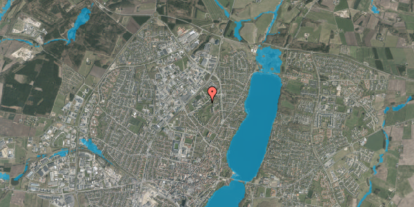 Oversvømmelsesrisiko fra vandløb på H.C. Andersens Vej 38, 2. tv, 8800 Viborg