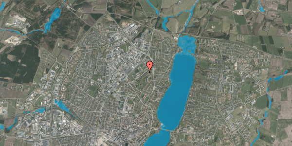 Oversvømmelsesrisiko fra vandløb på H.C. Andersens Vej 50, st. th, 8800 Viborg