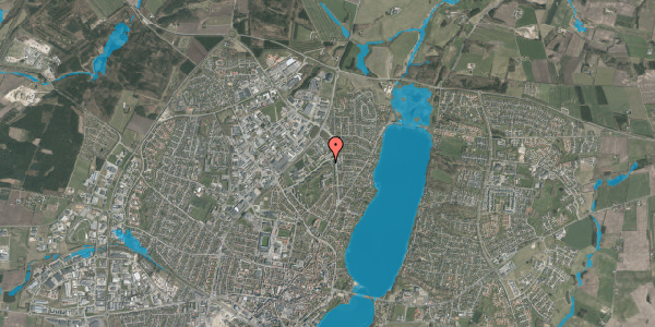 Oversvømmelsesrisiko fra vandløb på H.C. Andersens Vej 62, 2. tv, 8800 Viborg