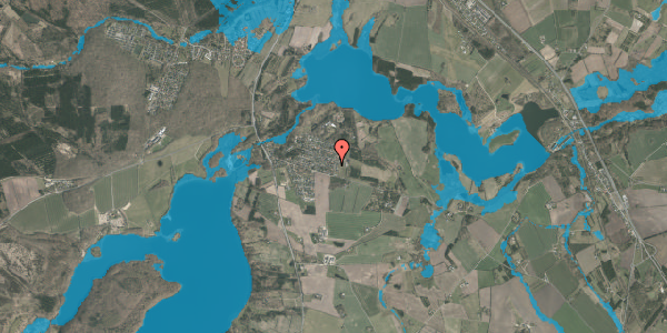 Oversvømmelsesrisiko fra vandløb på Anemonestien 1, 8800 Viborg