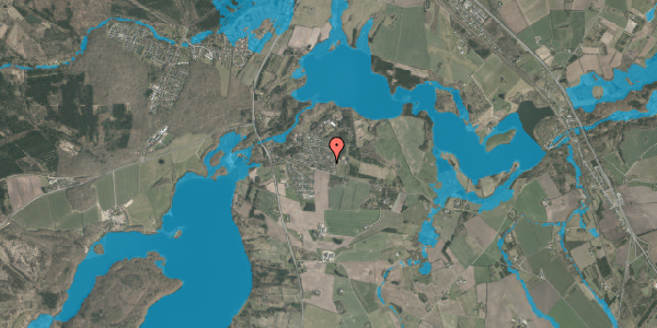 Oversvømmelsesrisiko fra vandløb på Anemonestien 5, 8800 Viborg