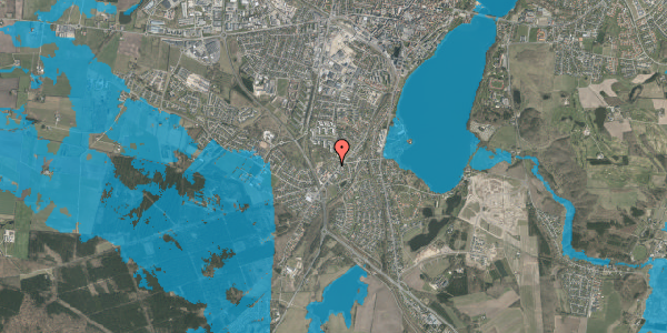 Oversvømmelsesrisiko fra vandløb på Anemonevej 4, 8800 Viborg
