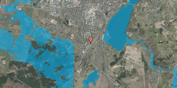 Oversvømmelsesrisiko fra vandløb på Anemonevej 9, 8800 Viborg