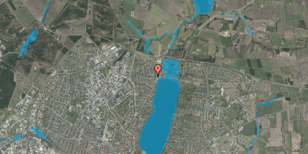 Oversvømmelsesrisiko fra vandløb på Arildsvej 22, 8800 Viborg