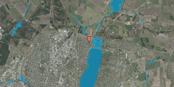 Oversvømmelsesrisiko fra vandløb på Arildsvej 37, 8800 Viborg