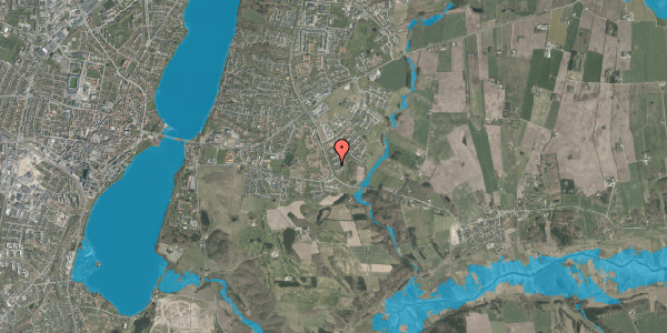 Oversvømmelsesrisiko fra vandløb på Asmild Hegn 62, 8800 Viborg
