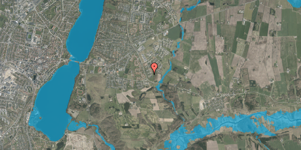 Oversvømmelsesrisiko fra vandløb på Asmild Hegn 70, 8800 Viborg