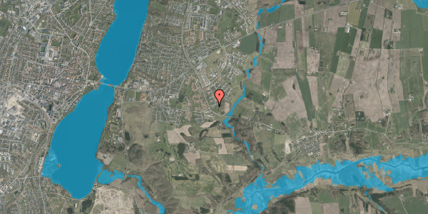 Oversvømmelsesrisiko fra vandløb på Asmild Hegn 82, 8800 Viborg