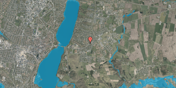 Oversvømmelsesrisiko fra vandløb på Asmildvej 2H, 8800 Viborg