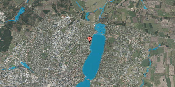 Oversvømmelsesrisiko fra vandløb på Baldersvej 2, 8800 Viborg