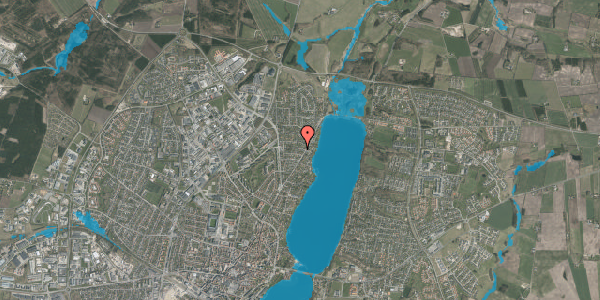 Oversvømmelsesrisiko fra vandløb på Baldersvej 5, 8800 Viborg