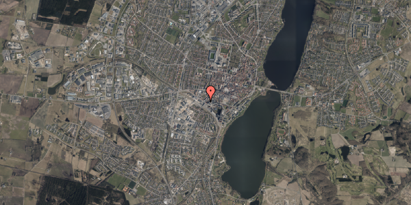 Oversvømmelsesrisiko fra vandløb på Banegårdspladsen 10, 1. 5, 8800 Viborg