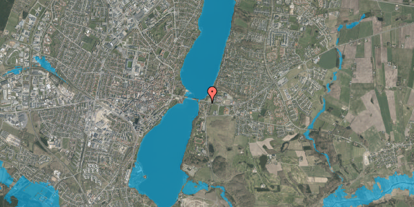 Oversvømmelsesrisiko fra vandløb på Biskop Eskilds Vej 7, 8800 Viborg