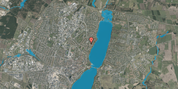 Oversvømmelsesrisiko fra vandløb på Bispevænget 5, 8800 Viborg