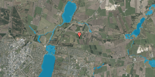 Oversvømmelsesrisiko fra vandløb på Bjerringholmvej 6, 8800 Viborg