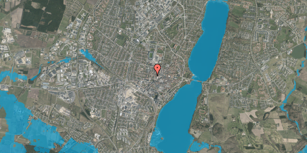 Oversvømmelsesrisiko fra vandløb på Boyesgade 4, st. tv, 8800 Viborg