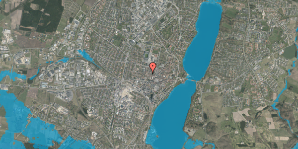 Oversvømmelsesrisiko fra vandløb på Boyesgade 8, 2. 1, 8800 Viborg