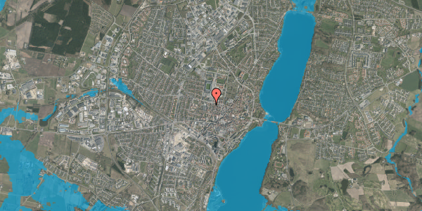 Oversvømmelsesrisiko fra vandløb på Boyesgade 31, 1. , 8800 Viborg