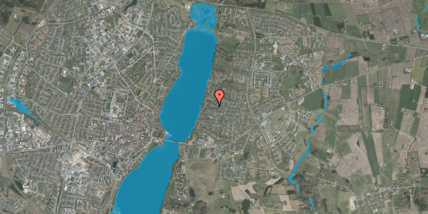 Oversvømmelsesrisiko fra vandløb på Bregnehøjen 5, 8800 Viborg