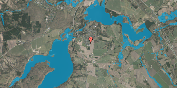 Oversvømmelsesrisiko fra vandløb på Brombærstien 3, 8800 Viborg