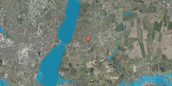 Oversvømmelsesrisiko fra vandløb på Dalvej 2A, st. tv, 8800 Viborg