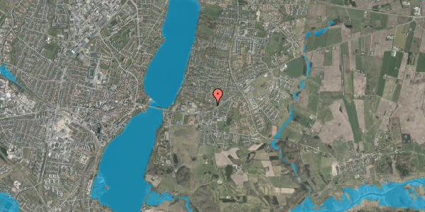 Oversvømmelsesrisiko fra vandløb på Dalvej 4, 8800 Viborg