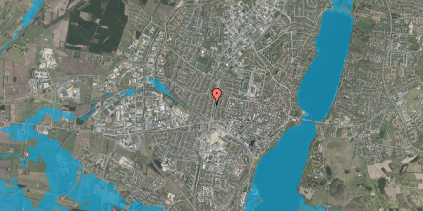 Oversvømmelsesrisiko fra vandløb på Danmarksvej 36, 2. th, 8800 Viborg