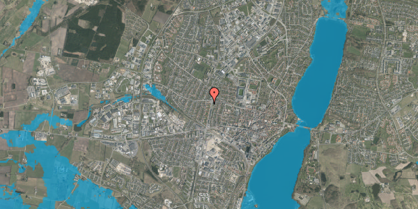 Oversvømmelsesrisiko fra vandløb på Danmarksvej 60, 1. tv, 8800 Viborg