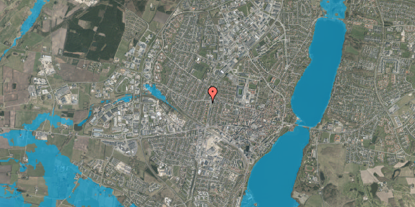 Oversvømmelsesrisiko fra vandløb på Danmarksvej 62, 1. tv, 8800 Viborg