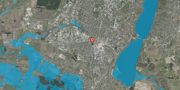 Oversvømmelsesrisiko fra vandløb på Drosselvej 6, 8800 Viborg