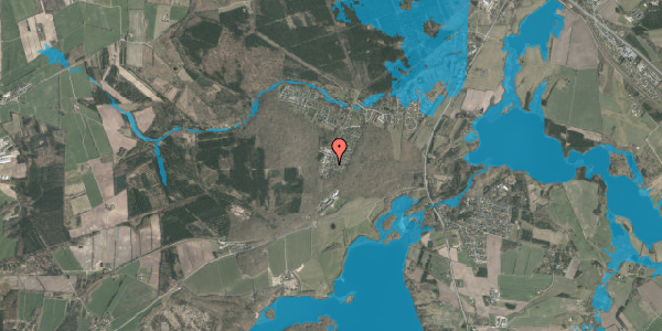 Oversvømmelsesrisiko fra vandløb på Egeskovvej 41, 8800 Viborg