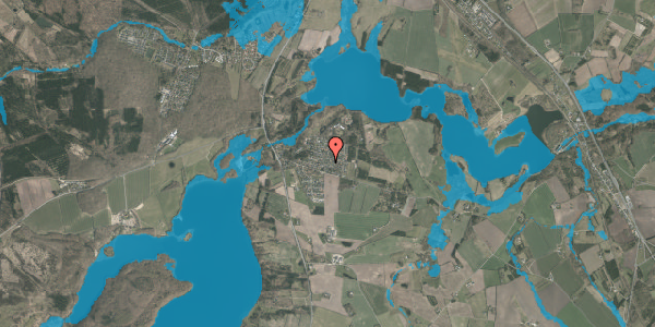 Oversvømmelsesrisiko fra vandløb på Egestien 3, 8800 Viborg