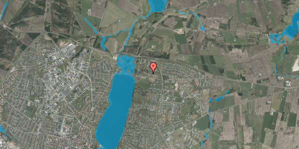 Oversvømmelsesrisiko fra vandløb på Engbakkevej 11, 8800 Viborg
