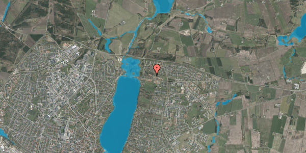 Oversvømmelsesrisiko fra vandløb på Engbakkevej 18, 8800 Viborg