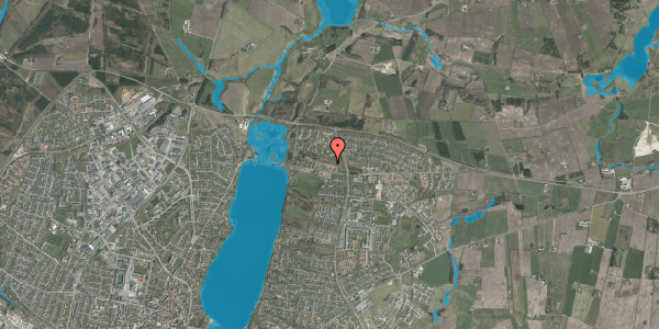 Oversvømmelsesrisiko fra vandløb på Engbakkevej 21, 8800 Viborg
