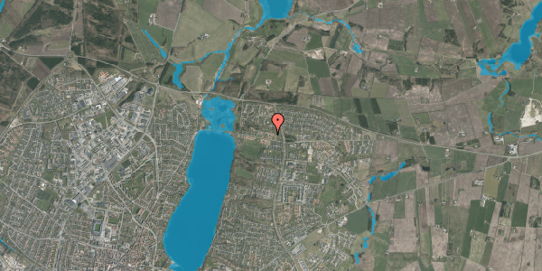 Oversvømmelsesrisiko fra vandløb på Engbakkevej 25, 8800 Viborg