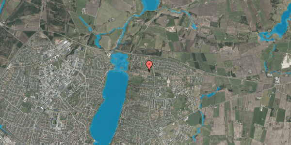 Oversvømmelsesrisiko fra vandløb på Engbakkevej 26, 8800 Viborg