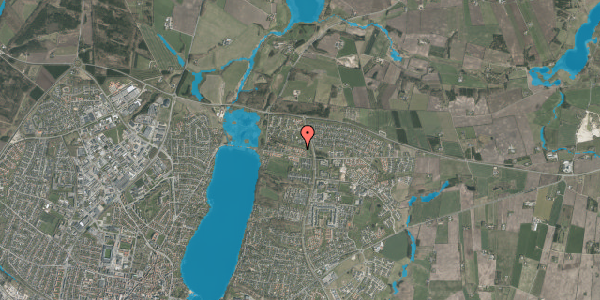 Oversvømmelsesrisiko fra vandløb på Engbakkevej 27, 8800 Viborg