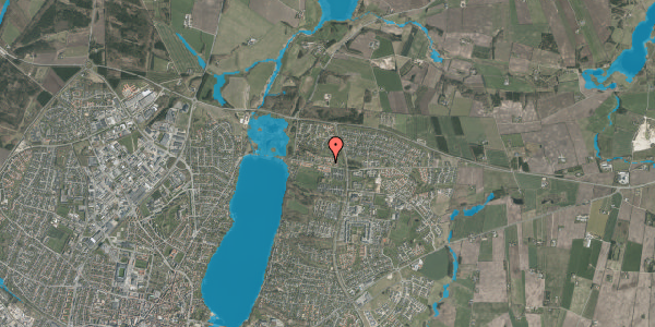 Oversvømmelsesrisiko fra vandløb på Engbakkevej 28, 8800 Viborg