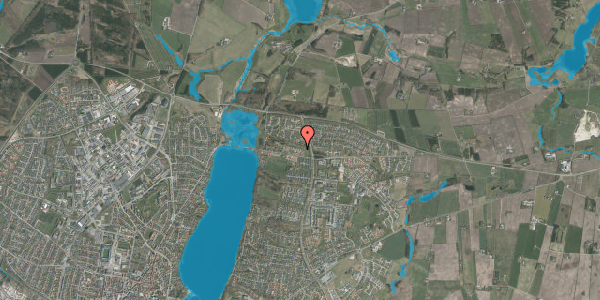 Oversvømmelsesrisiko fra vandløb på Engbakkevej 29, 8800 Viborg