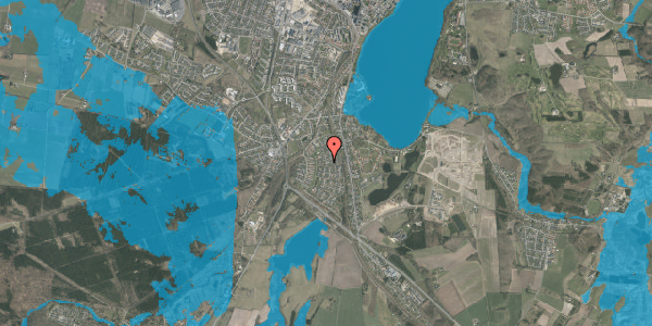 Oversvømmelsesrisiko fra vandløb på Enghaverne 23, 8800 Viborg