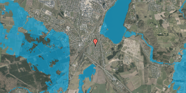 Oversvømmelsesrisiko fra vandløb på Enghaverne 56, 8800 Viborg