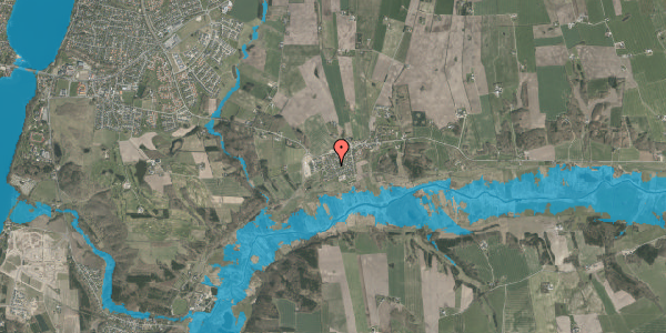 Oversvømmelsesrisiko fra vandløb på Engvej 4, 8800 Viborg