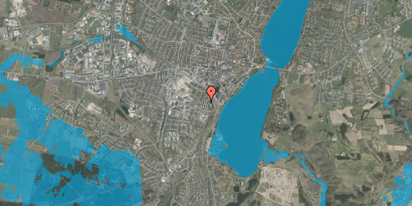 Oversvømmelsesrisiko fra vandløb på Erantisvej 2, 1. 208, 8800 Viborg